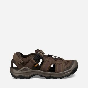 Teva Omnium 2 Leather Miesten kahvi Sandaalit